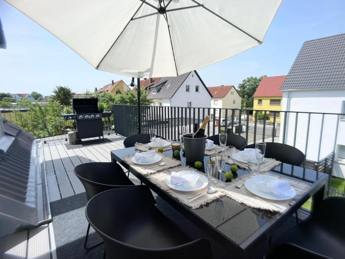 M-style 04 Mit Balkon Und Gasgrill, 24h Self-check-in, Free Parking, Netflix Apartment Nuremberg